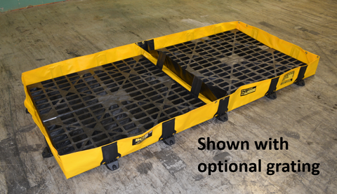 Decon Berm - 3 Washdown Zones Decon Berm - 3 Washdown Zones