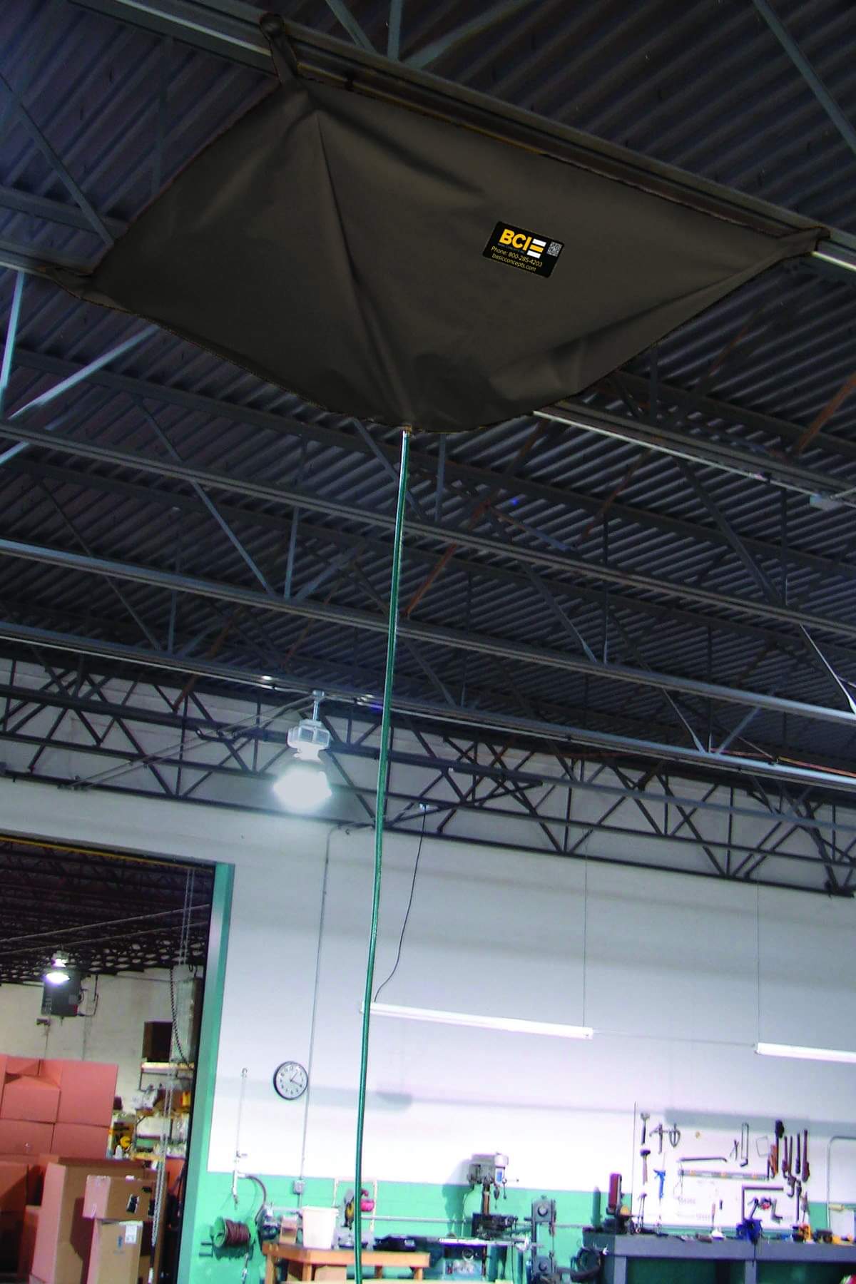 10' x 10' Ceiling Leak Diverter - Black 10' x 10' Ceiling Leak Diverter - Black