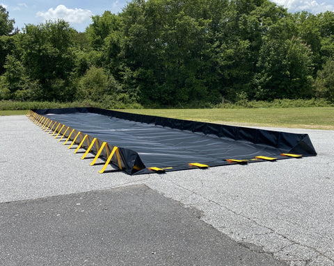 10' x 50' Outside Support Frac Tank Berm 10' x 50' Outside Support Frac Tank Berm