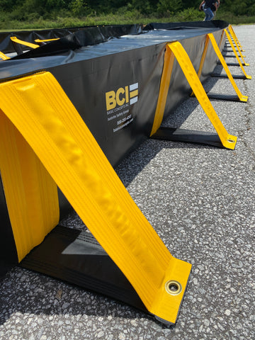 10' x 50' Outside Support Frac Tank Berm 10' x 50' Outside Support Frac Tank Berm