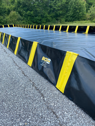 20' by 20' Inside Support QuickBerm - 12" Wall Height 20' by 20' Inside Support QuickBerm - 12" Wall Height